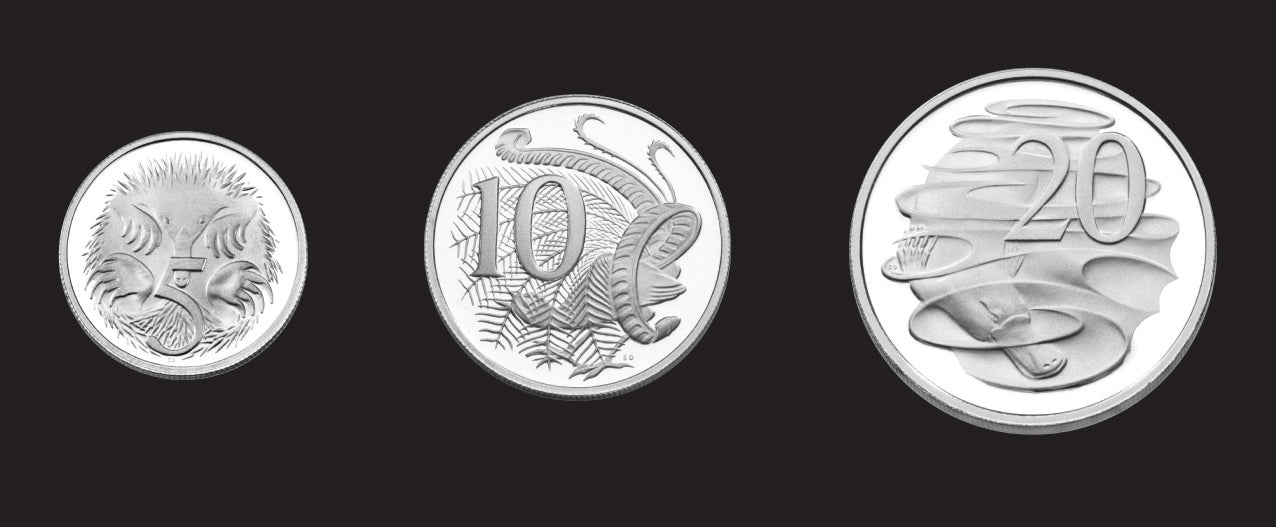 Australian Play Coins 106pcs