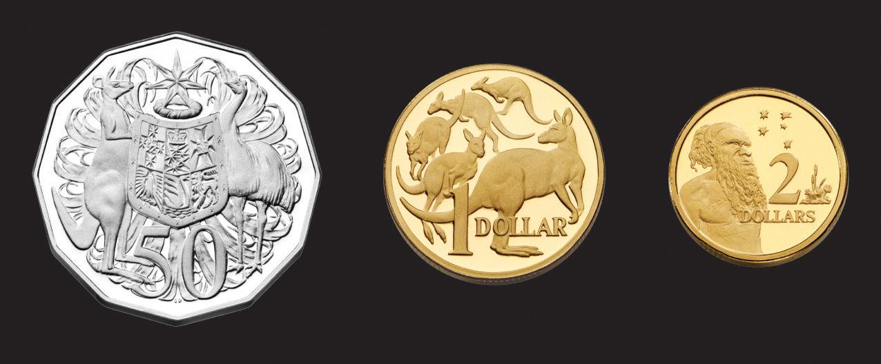 Australian Play Coins 106pcs