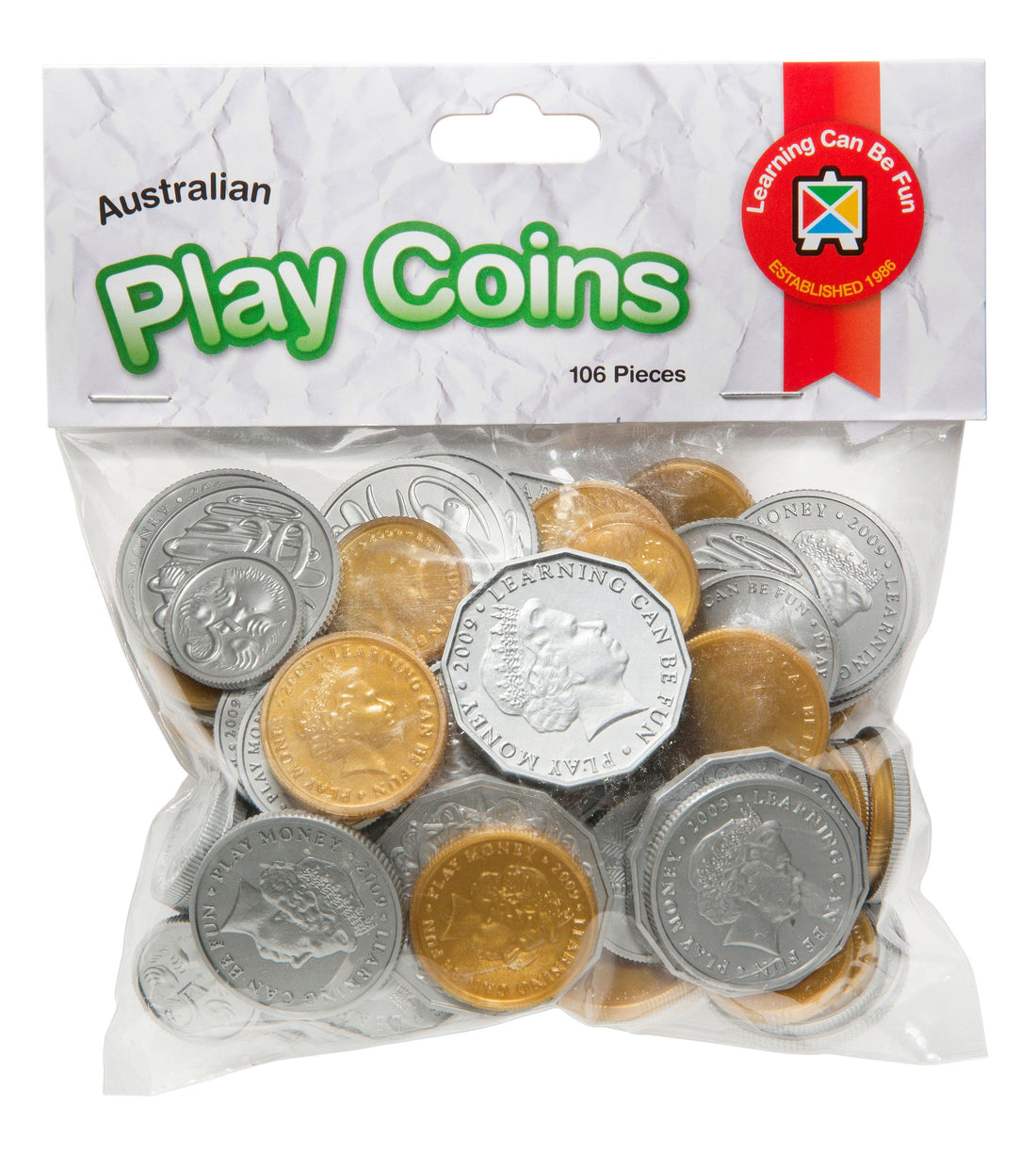 Australian Play Coins 106pcs