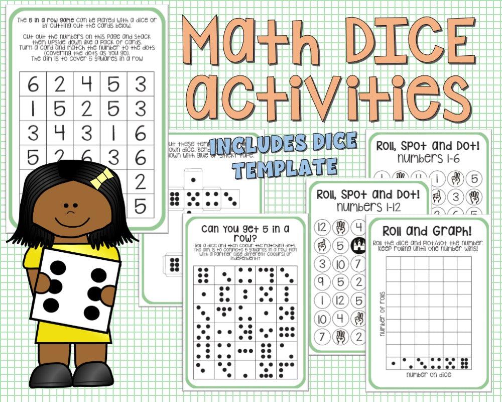 Math Bundle - Fun with Dice