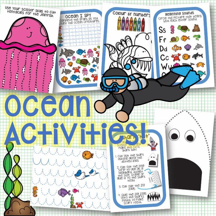 Ocean Printables Pack