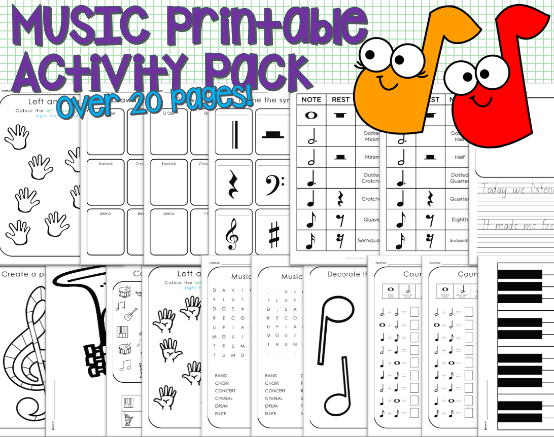 Music Activity Pack