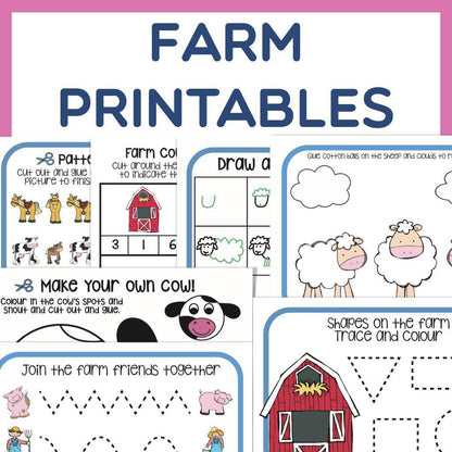 Farm Printables Pack