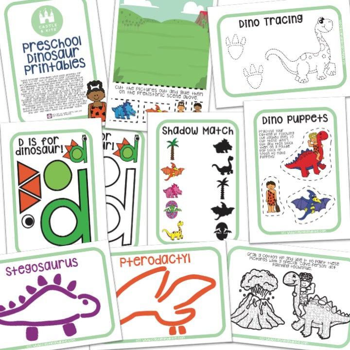 Dinosaur Craft Box