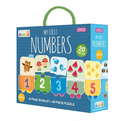 Sassi My First Numbers Puzzle &amp; Book Set