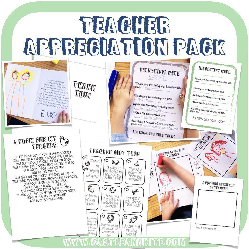 Teacher Appreciation Pack