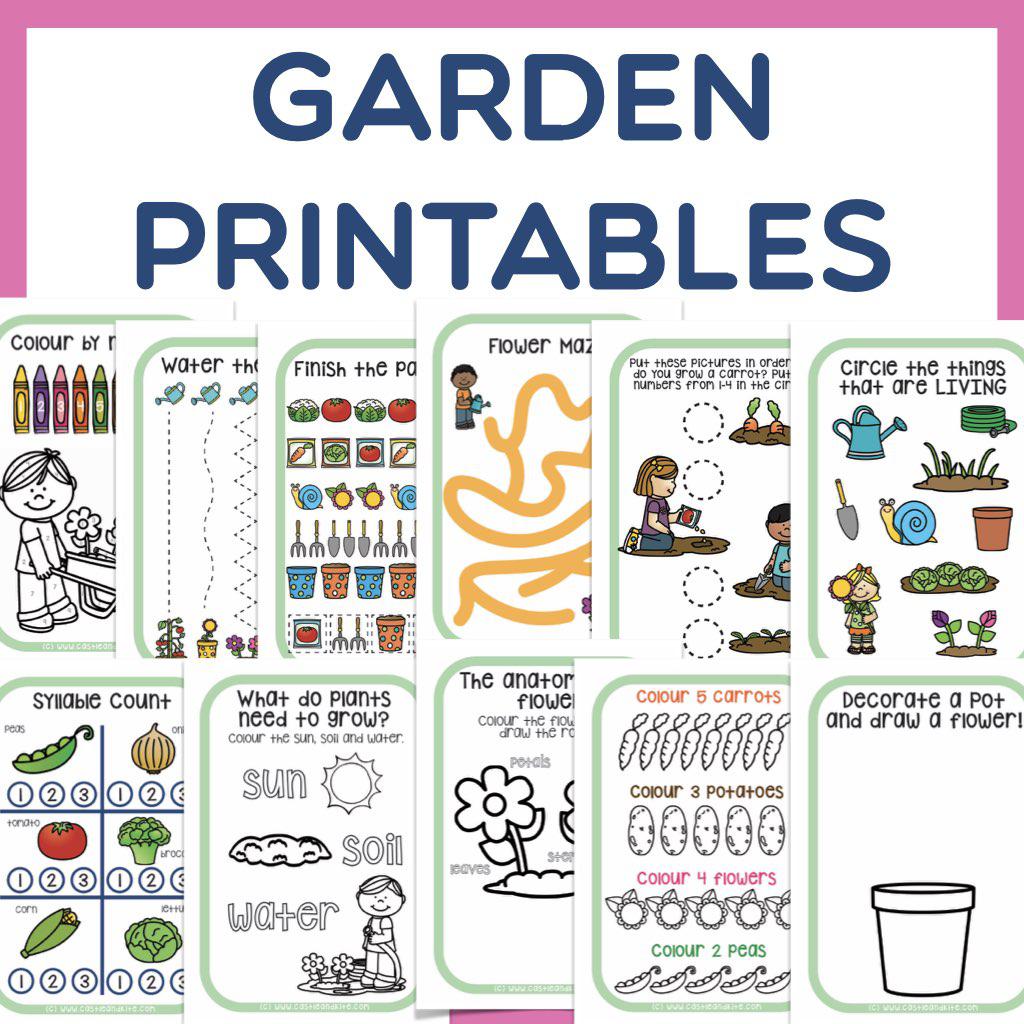 Garden Printables Pack