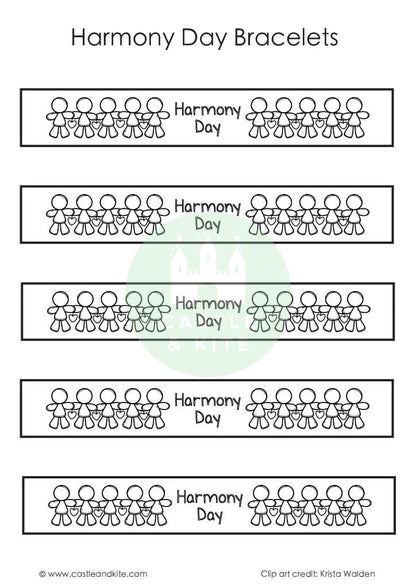 Harmony Day Bracelet Teaching Resource