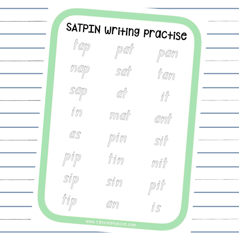 SATPIN Writing Practise
