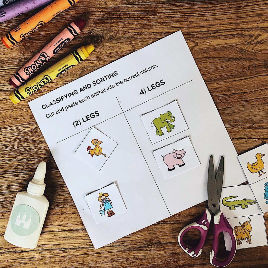 Preschool Basics Printables