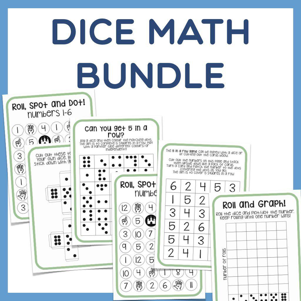 Math Bundle - Fun with Dice