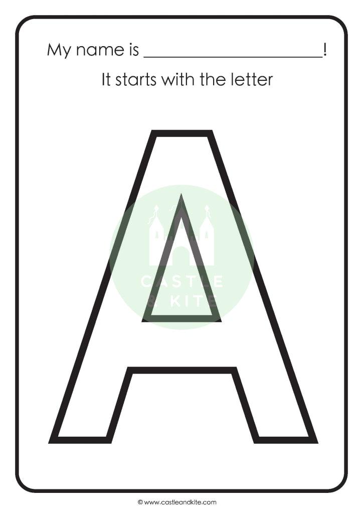 My Name Starts With... Teaching Resource