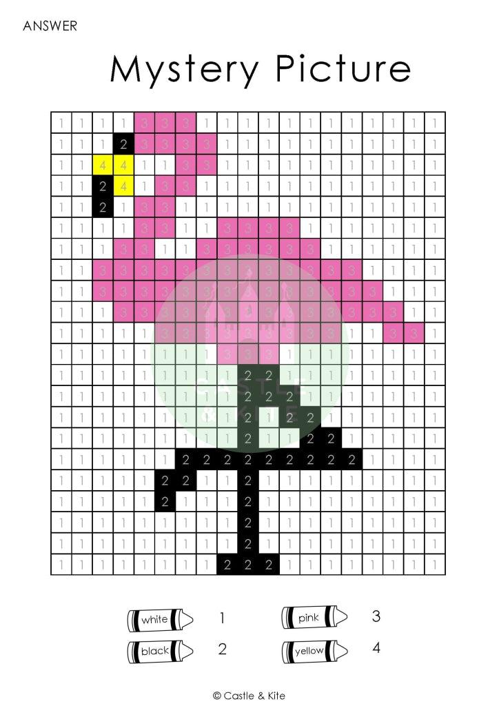 Mystery Pixel Pictures Teaching Resource
